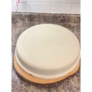 Vintage Tupperware Divided Relish Tray and Dip Bowl